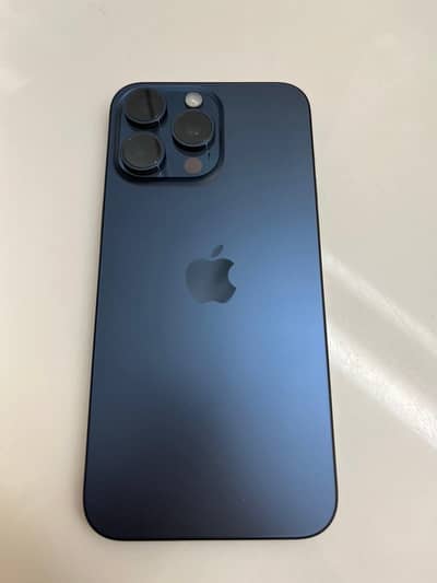 15 pro max 10/10 99BH Blue Titanium