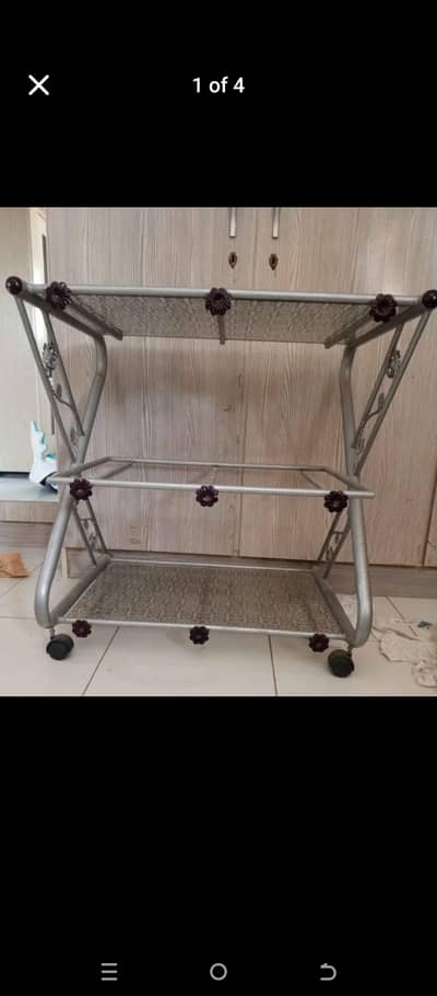 Iron rod trolley