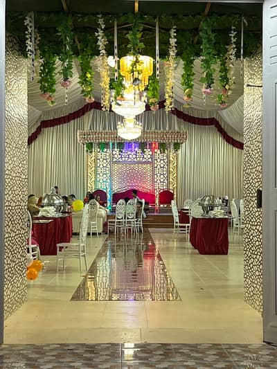 Fully Furnished Commercial Banquet Hall Available For Sale With Monthly Earnings 1500000 Beneficiary For Investment
