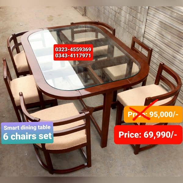 Dining table / Smart dining table / round table dining set / table 3
