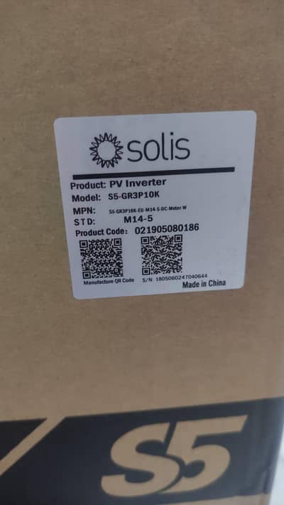 Solis Inverter S5GR3P10K Brand New