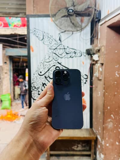 iphone 14 Pro 256GB Non PTA Not JV 100 Health 4 Months Sim Time