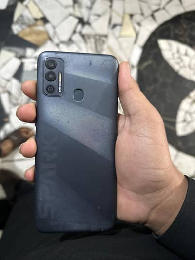 techno spark 7 with box