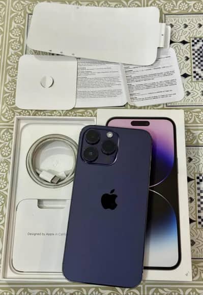 IPhone 14 pro max PTA approved 10by10 totally original water proof