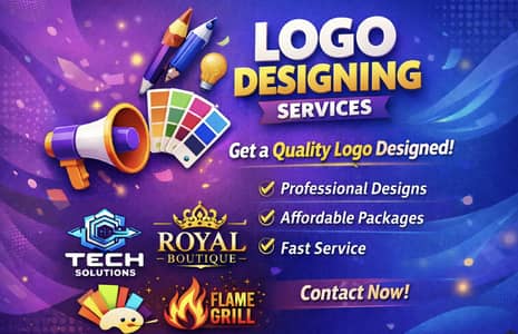 Professional Logo Designing Services | Affordable & Fast Delivery