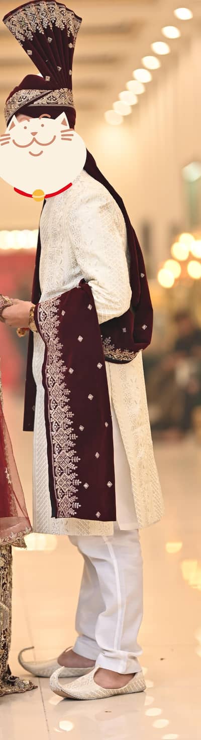 Sherwani complete just one time