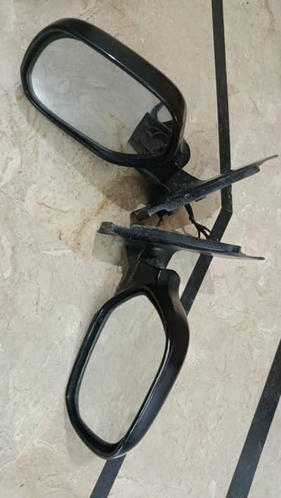 Japanese automatic side mirror retractable and foldeble