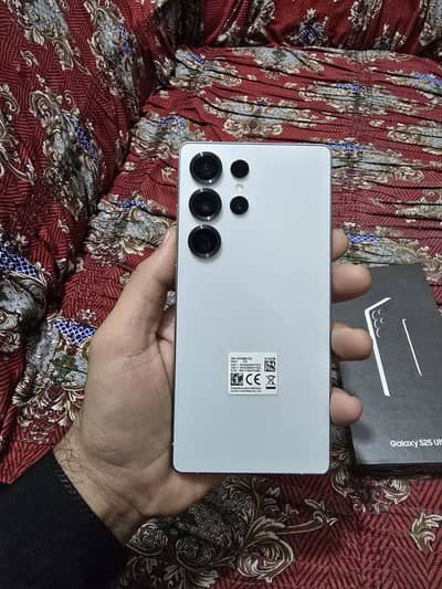 S25 Ultra Official PTA 12/512 8 month warranty with Box