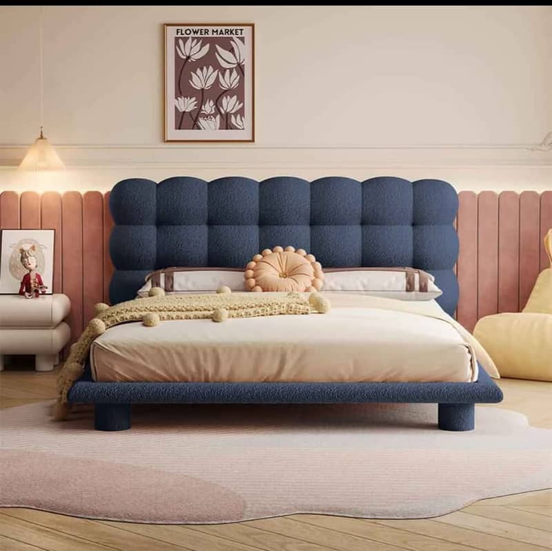 double bed/king size bed/wooden bed/bed dressing/shesham wooden bed 10