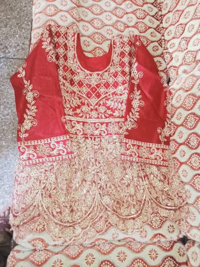 lengha choli and dupatta  size medium