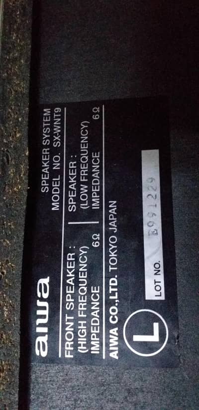 speaker and amplifier japani