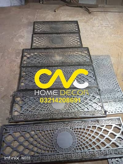 CNC Cutting & Steel Fabrication Work