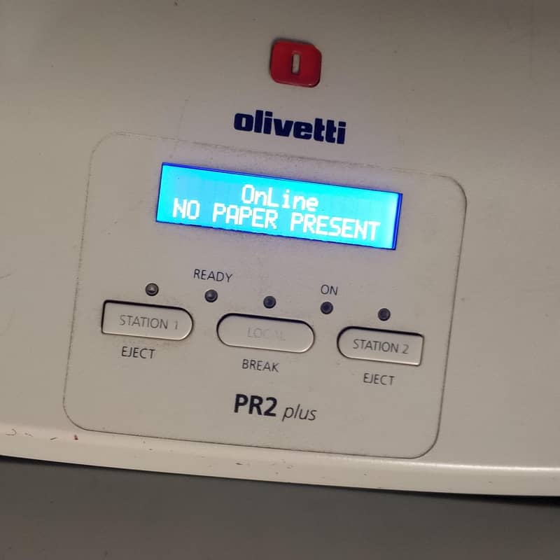 Olivetti PR2 Plus Passbook Printer 1