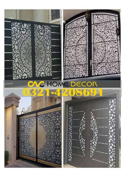 CNC Gates & Railing Work | Custom Designs