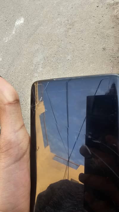 OnePlus 7 pro front glass break and back