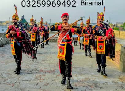 Band Baja for Mehndi, Barat & Walima | Pipe Band | Fauji Band Event