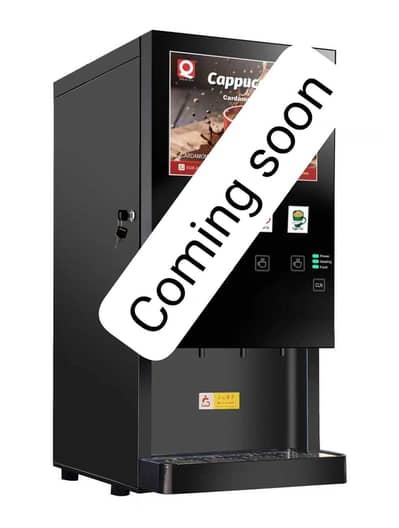 Q Premixes Tea & Coffee Vending Machine – Automatic