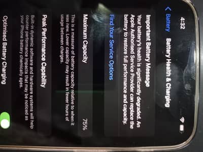 256  batry health 75  waterpack