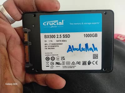 SSD 1TB in very good performance 100%