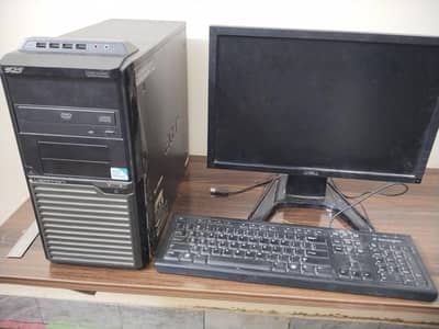 Tower PC Acer with LCD keyboard
