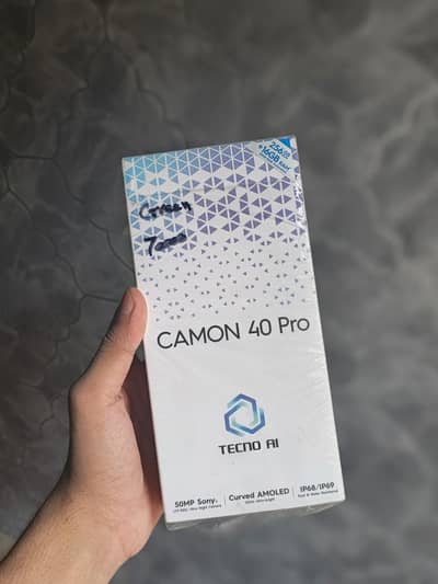 Tecno Camon 40 pro 12 256