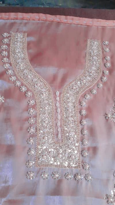 party wear suit with boutique work