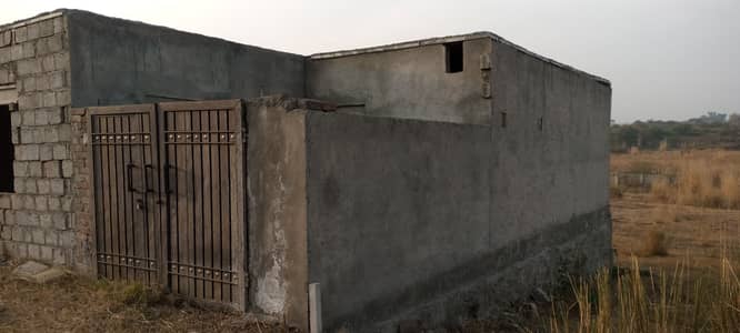 Grey Structure, 5marla House, University Town Chakri Road