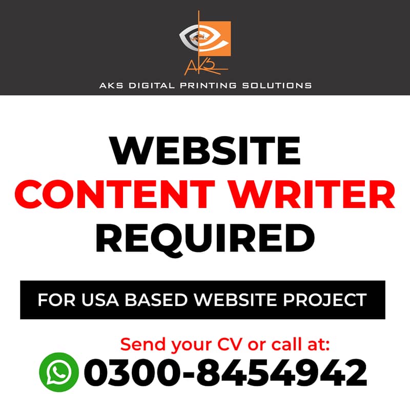 Website Content Writer 0