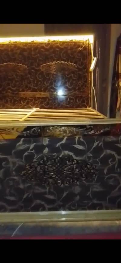 Original Diyar Wooden double bed