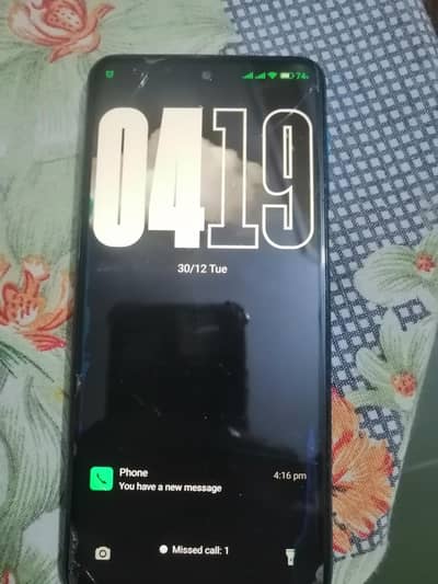 Redmi Note 9S 6GB Ram 128GB Rom Dual Sim With Box and Charger