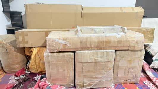 Z homes brand new leather furniture set