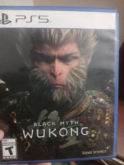 Black myth Wukong  ps5 dvd in good shape available for sale