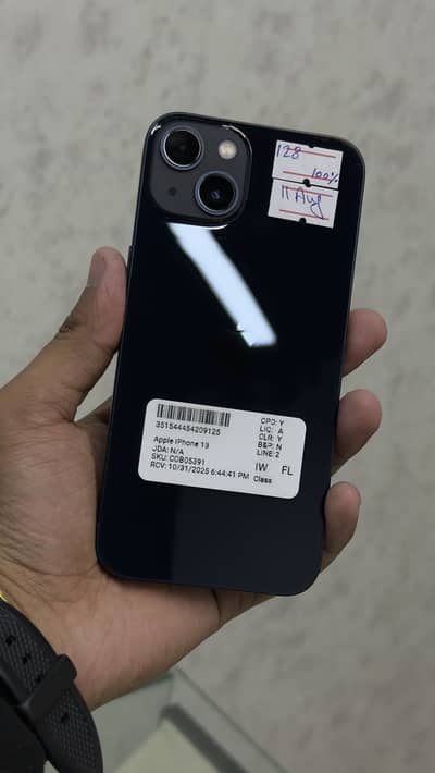 Iphone 13 pta approved | blue | 100 health in warranty