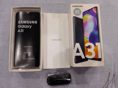 Samsung A31 4/128 Dual PTA 8/10 condition with orig box urgent sell