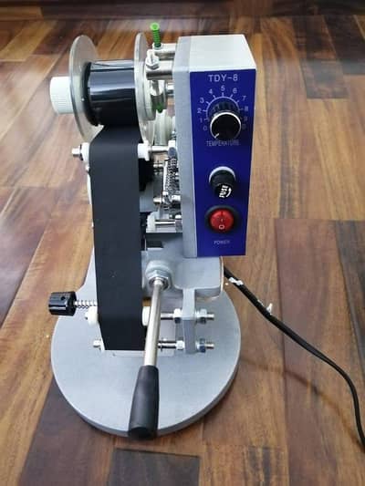 Hot Stamping Ribbon Printing Machine for Manufacturing and Expiry Dat