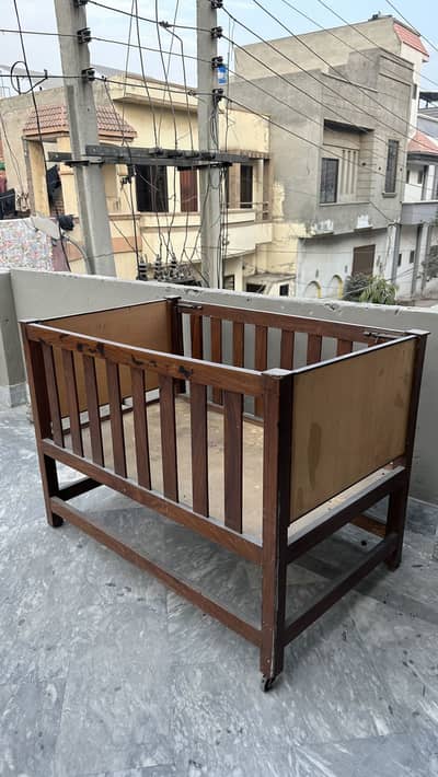 Wooden Baby Cart