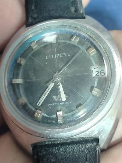Antique Citizen V2 Vintage Swiss watch Seiko 5 n Rolex west end Roamer
