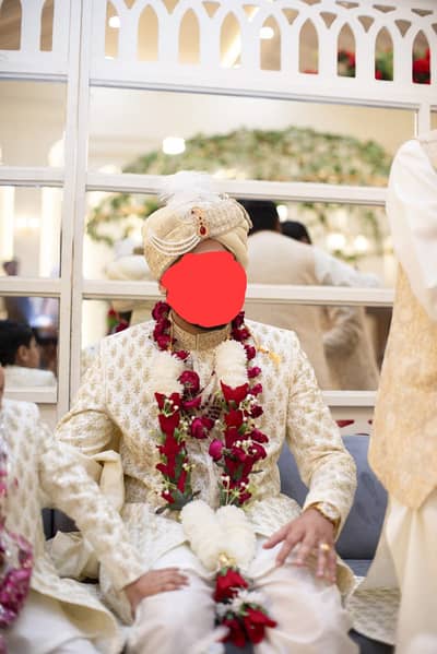 Men's sherwani/Dulha wedding/Ready to wear  Elegant Groom Sherwani