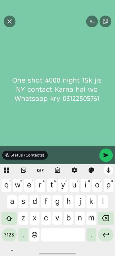 jis ko larki chaiye Whatsapp kry