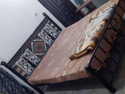 Iron Beds and Dura foam Mattress.