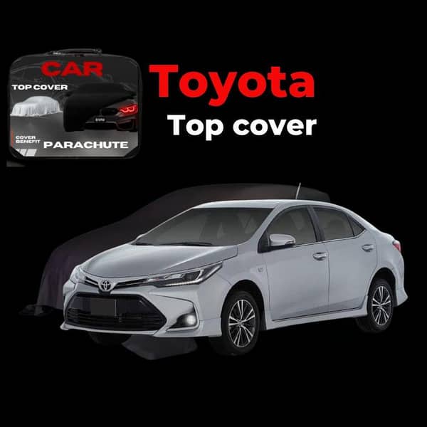 Toyota Corolla 2025 Parachute Car Top Cover | Waterproof & Dust Protection