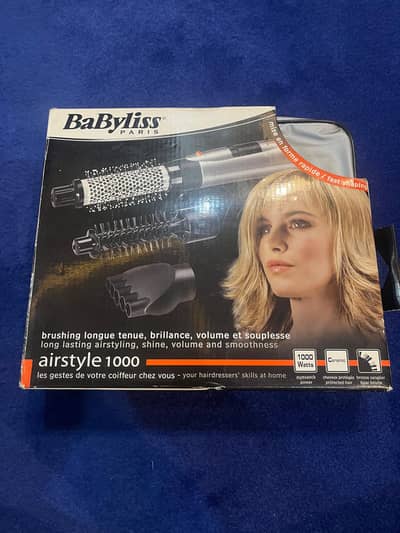 Airstyle 1000 Hair styler with 3 extension Brand new