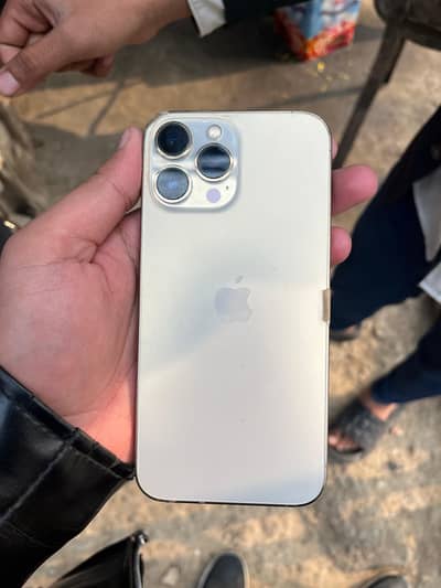 IPHONE 13 PRO MAX JV 128 GOLD 79% BATTERY