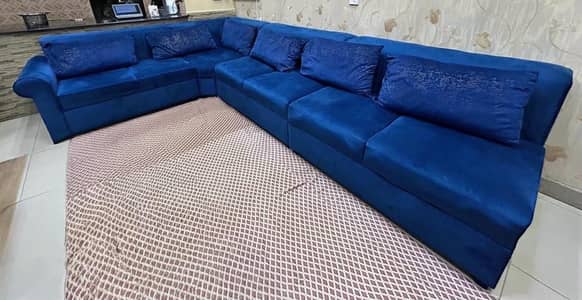 L shaped sofa set