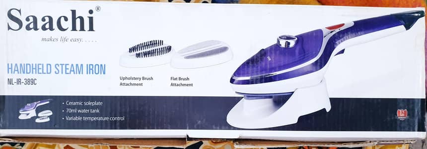 Handheld steamer iron