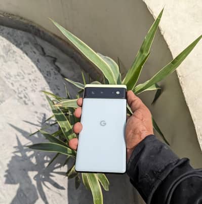 google pixel 6 8/128gb 9/10 sim working waterpack
