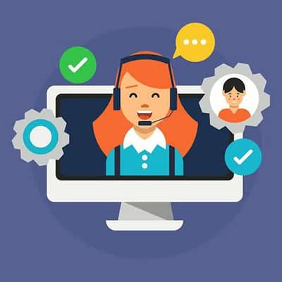 Providing Customer Service for online businesses like Amazon, eBay