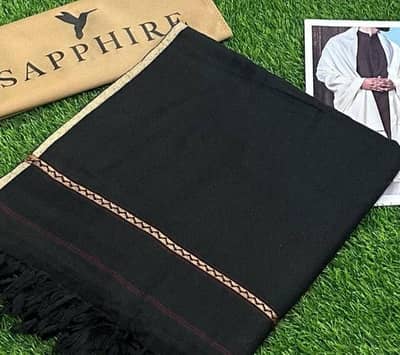 Men's plain woolen Shawl