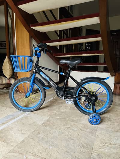 Almost brand new Imported Training Bicycle for Children Age 5-12