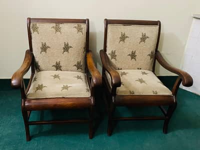 Wooden chairs